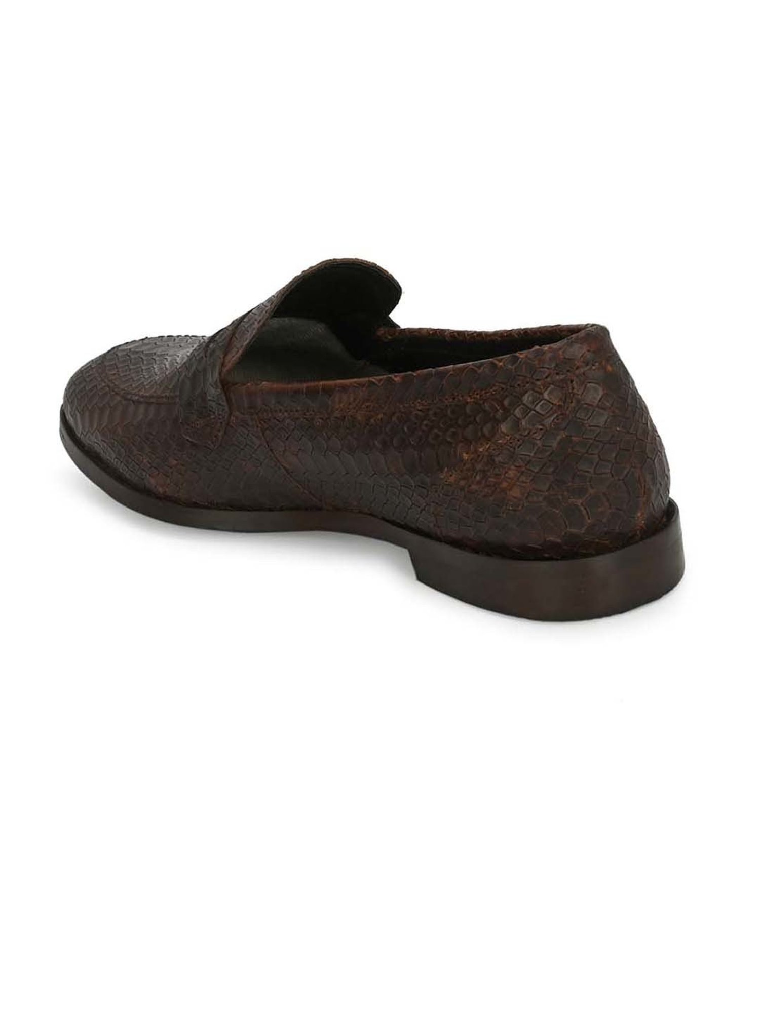 Carlo Romano Women's Dark Brown Formal Loafers