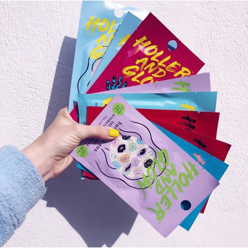 Holler and Glow Hangover SOS Face Mask Trio - 3ct/0.57 fl oz