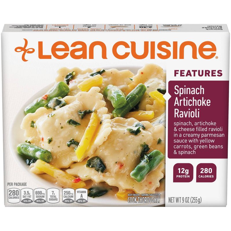 Lean Cuisine Marketplace Frozen Spinach Artichoke Ravioli - 9oz