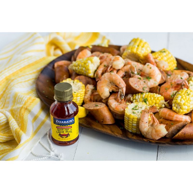Zatarain's Concentrated Shrimp & Crab Boil 4 Fl Oz