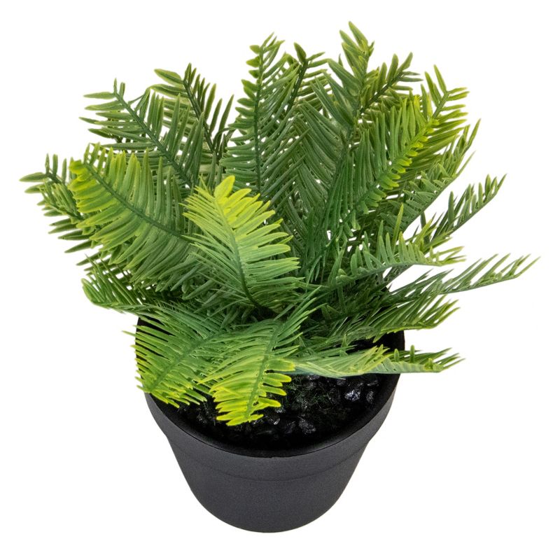 32" x 24" Artificial Palm Plant in Basket Stand - LCG Florals