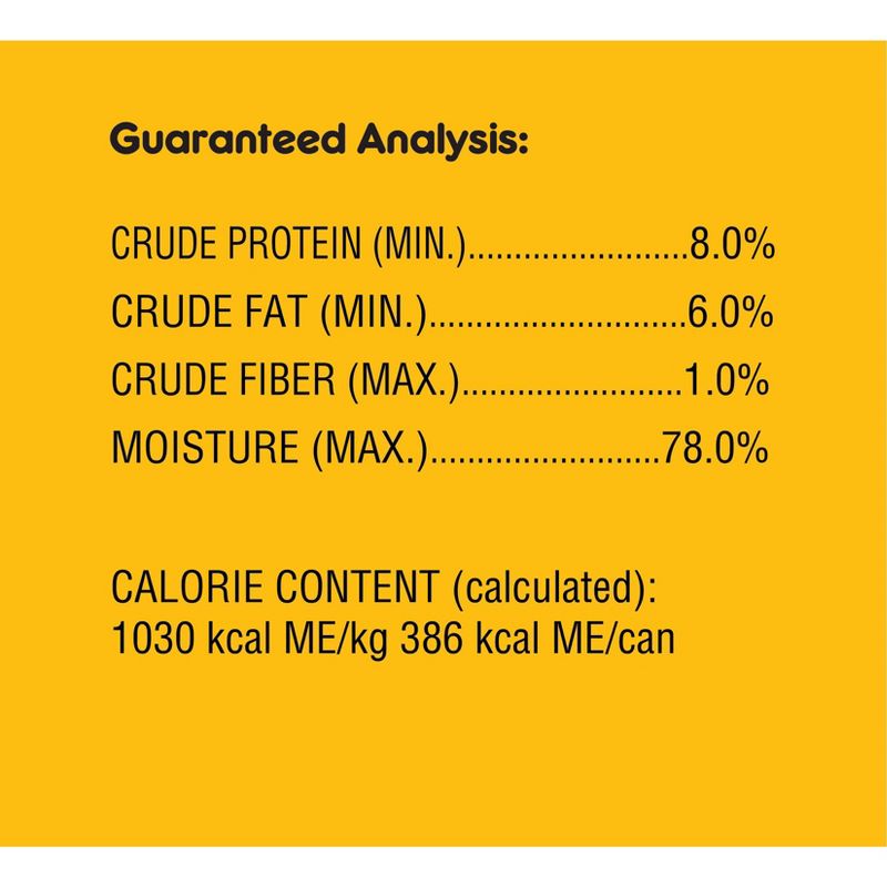 Pedigree Chopped Ground Dinner Wet Dog Food Filet Mignon Flavor - 13.2oz
