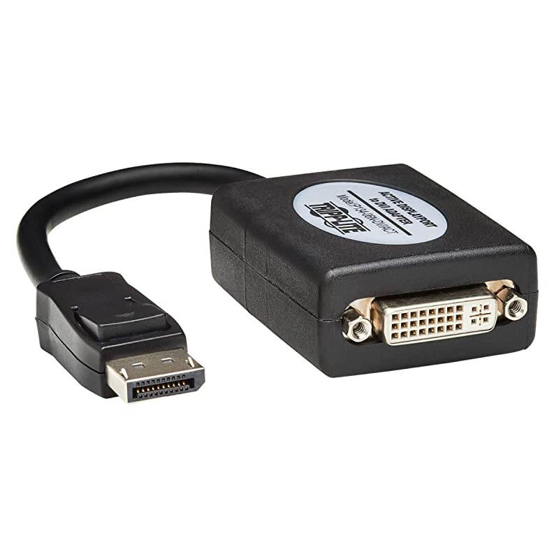 Lite DisplayPort to DVI Active Adapter Cable DP2DVI Video Converter DPM to DVIIF 6in P13406NDVIACT
