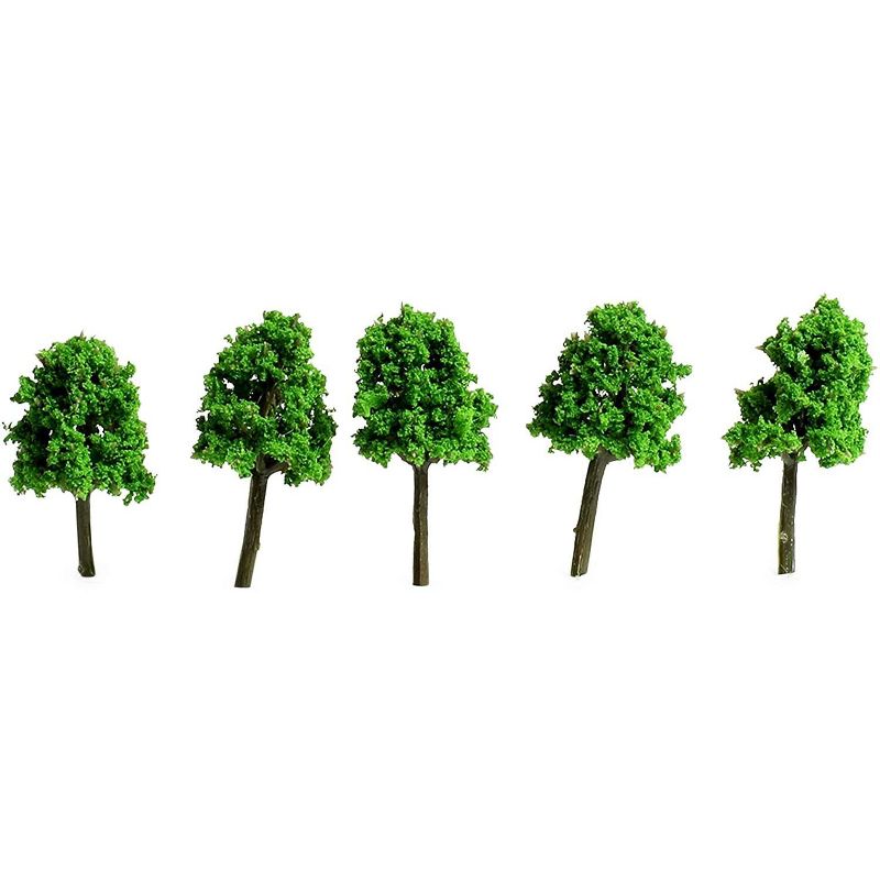 Bright Creations 30 Pieces Miniature Model Trees for Dioramas, Arts and Crafts (8 Sizes)