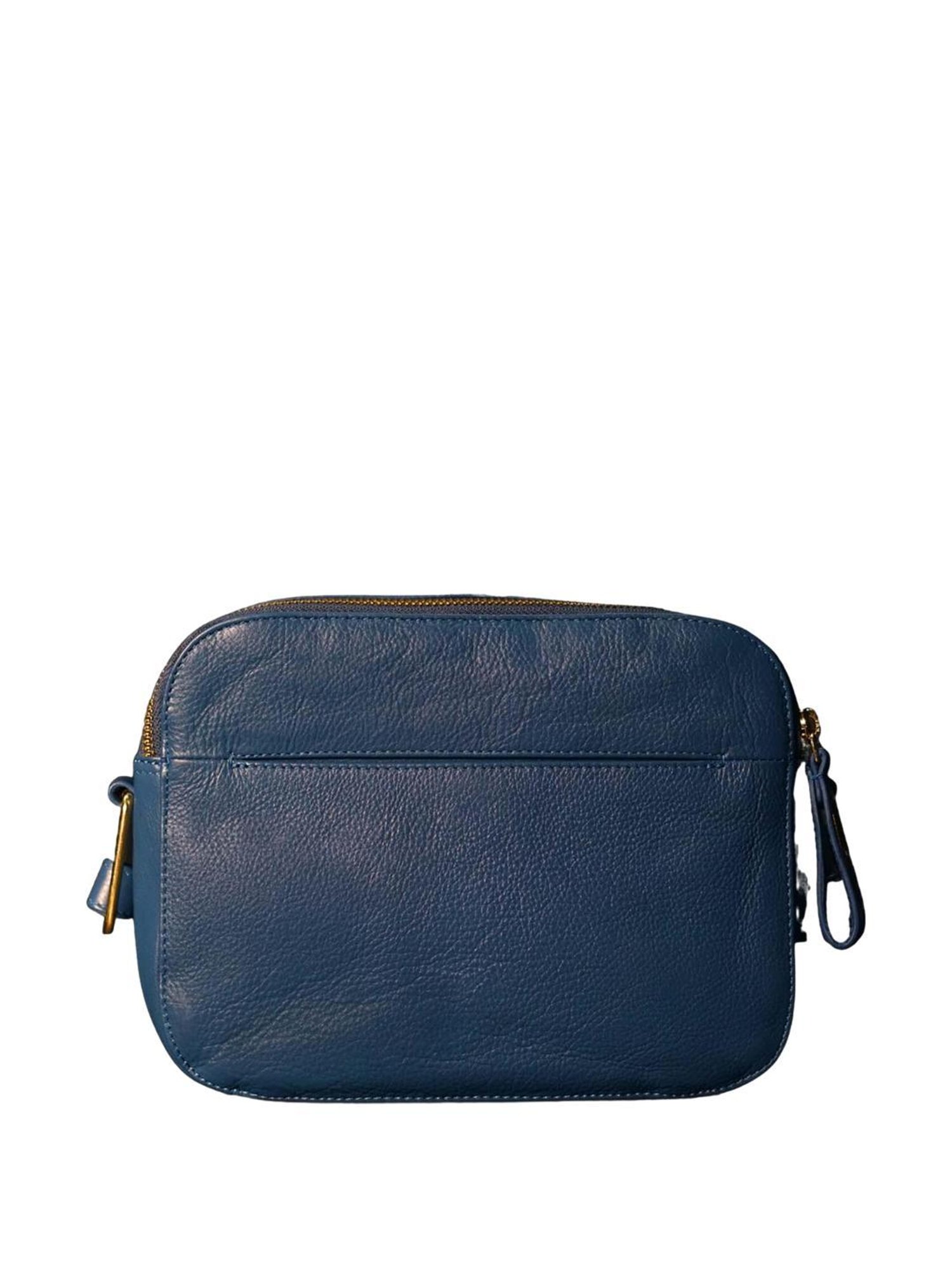 Tortoise Go Everywhere Ellena Sea Blue Solid Medium Cross Body Bag