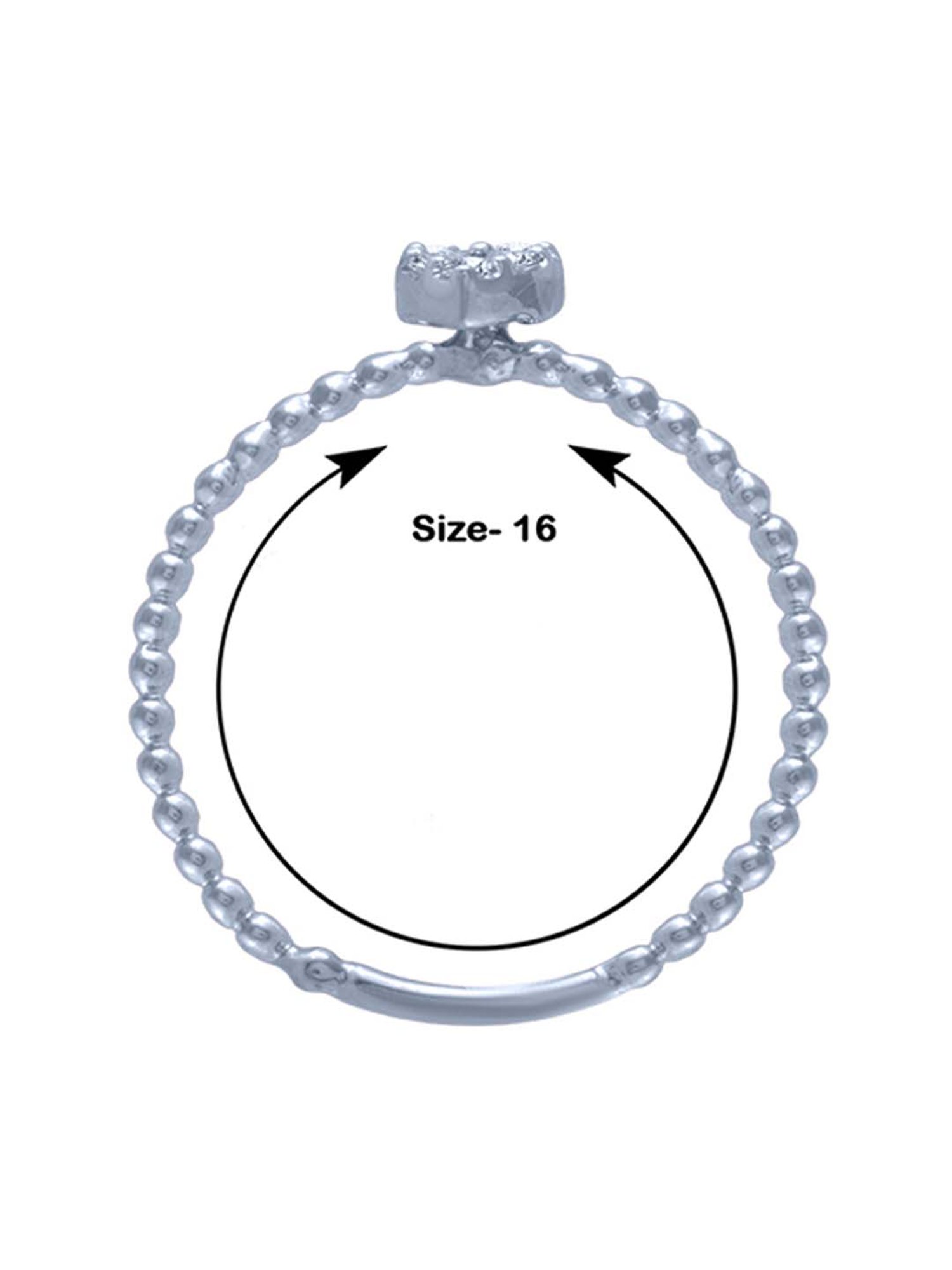 Mia By Tanishq Nature's Finest 14k Yellow Gold Radiant Sp Elegance Diamond Ring