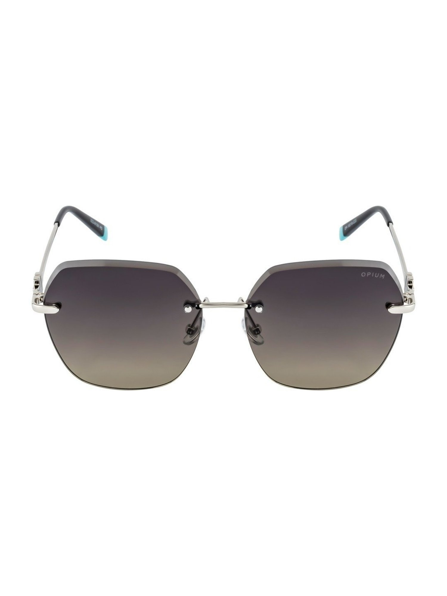 Opium Grey UV Protection Square Sunglasess for Women