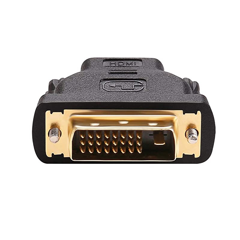 DVI Male to HDMI Female Adapter BiDirectional DVID Port Converter