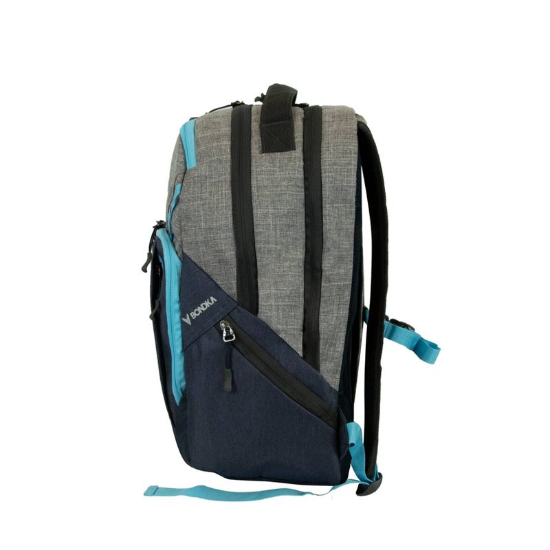 Bondka Sport 19" Blaze 2.0 Backpack - Mint/Heather Gray/Heather Blue