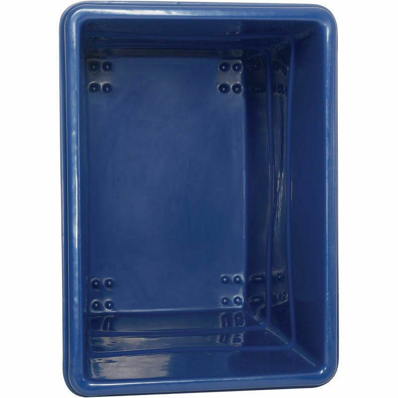 NEW! Plastic Bulk Box Truck, 16 Bushel, Steel Chassis Base, Blue!!