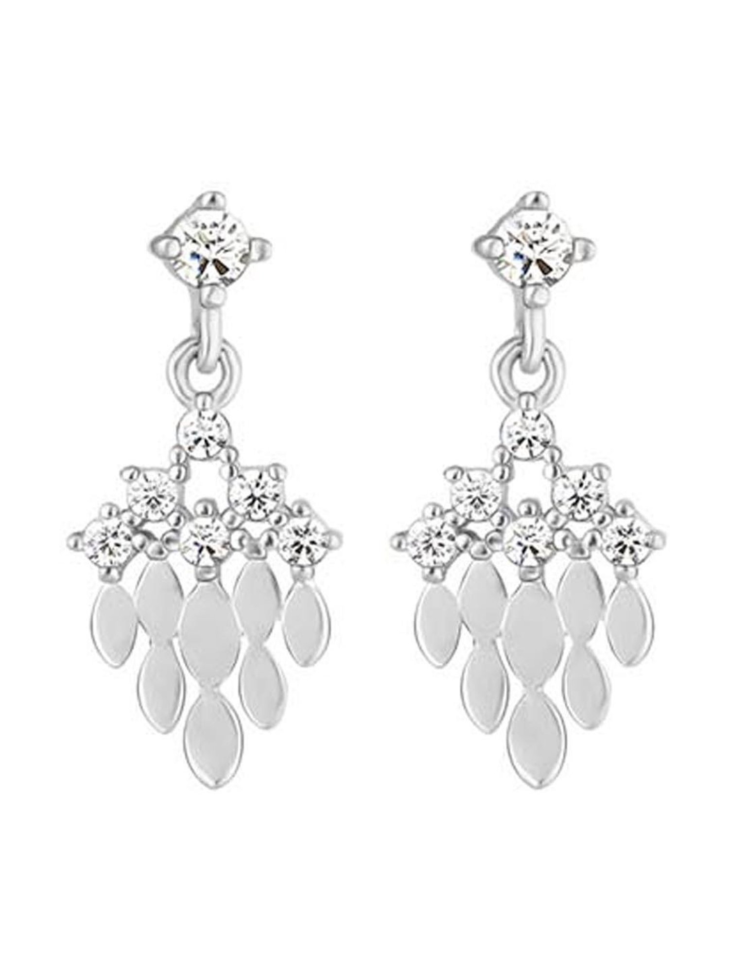 GIVA 92.5 Sterling Silver Grape Valley Earrings for Women
