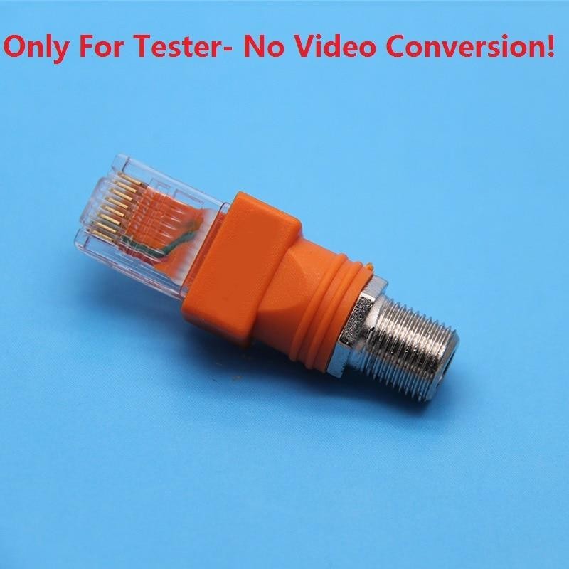 F Female To RJ45 Male Coaxial Coax Barrel Coupler Adapter RJ45 To RF Connector