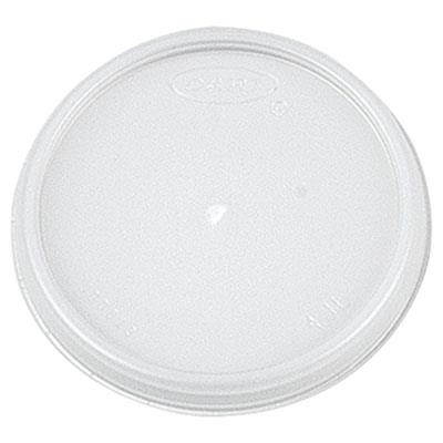 C-Vntd Foam Cup Lid F/4Oz Trans 10/100
