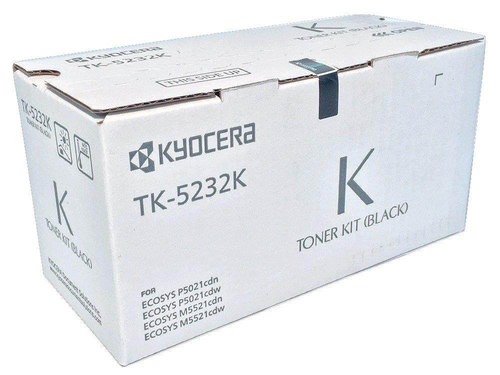 Kyocera TK-5232K, TK5232K Black Toner Cartridge