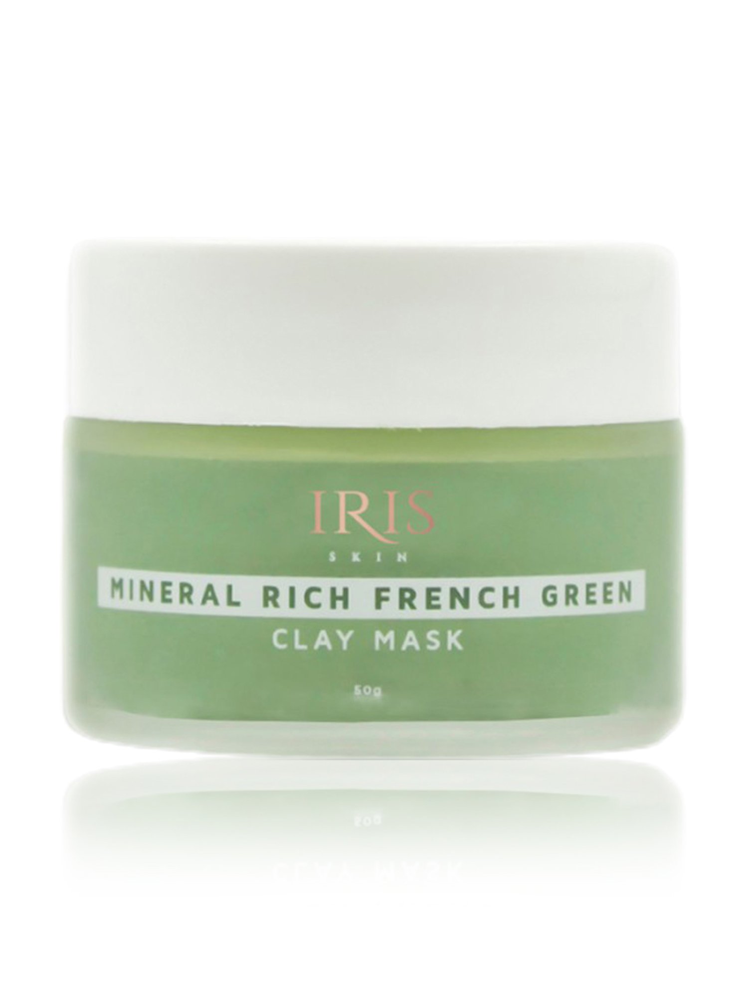 Iris Cosmetics Mineral Rich French Green Clay Mask - 50 gm