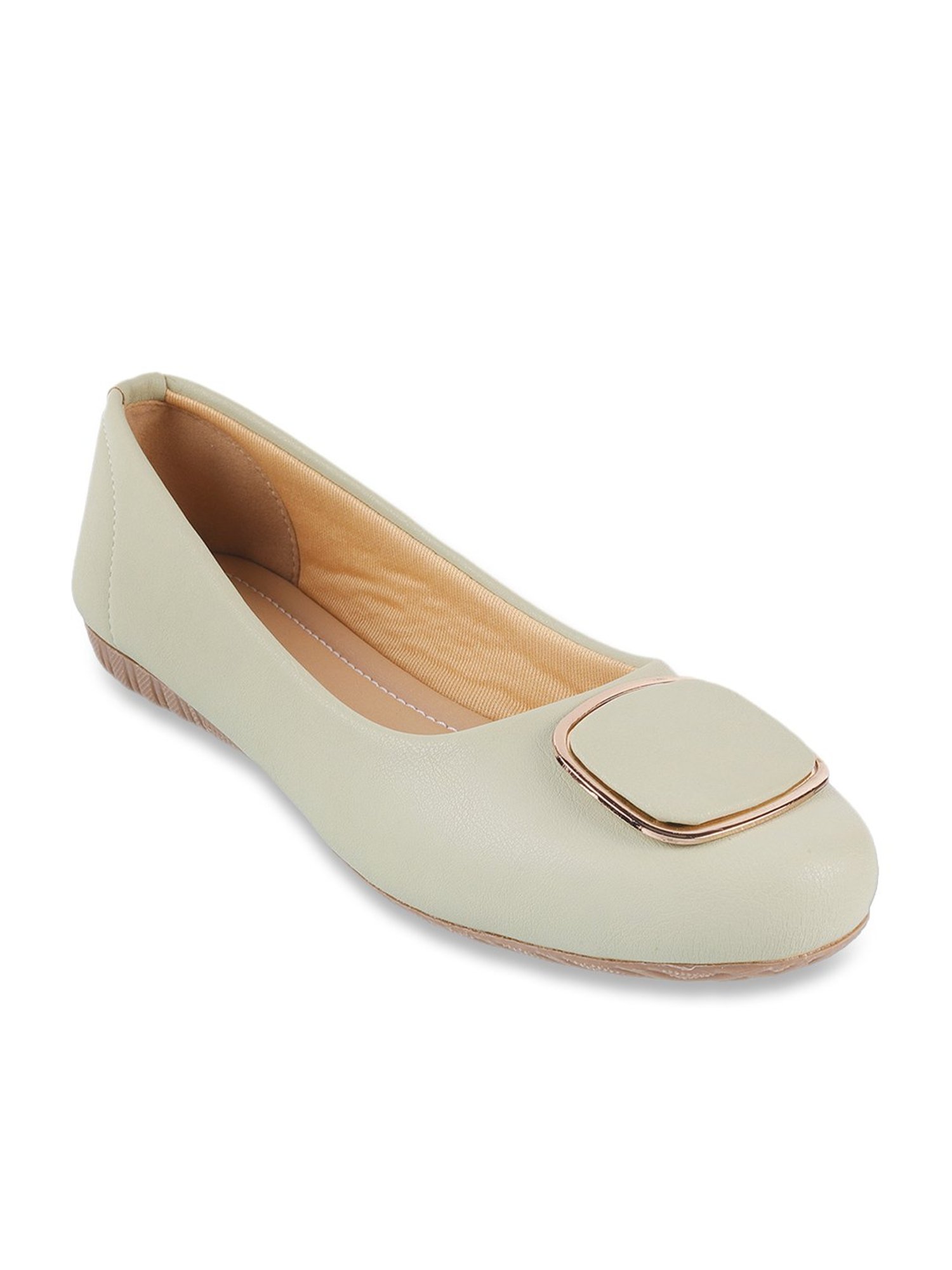 Walkway Women's Green Flat Ballets