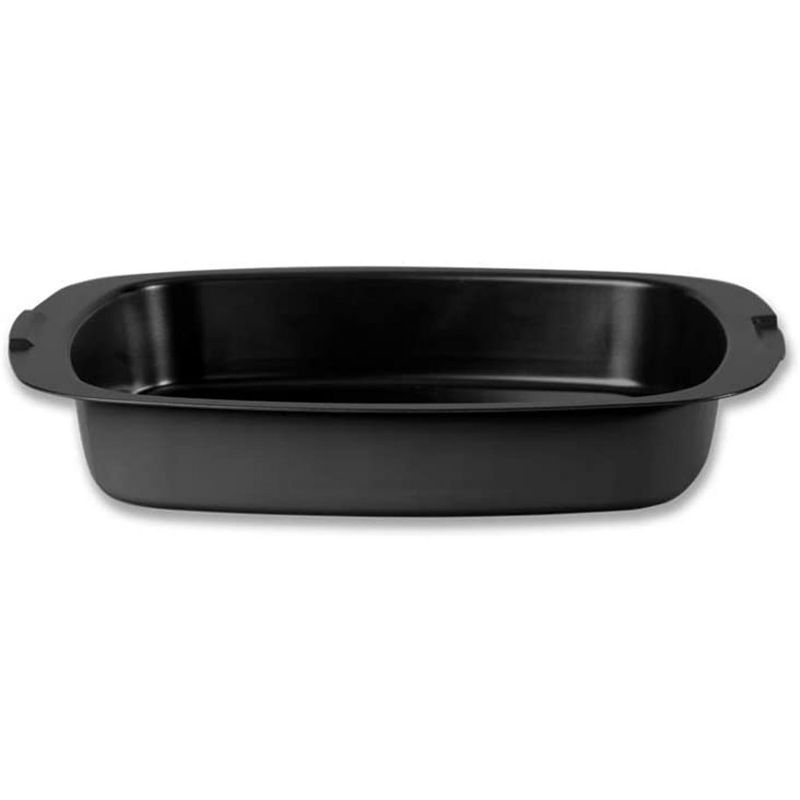 Sengoku SET-G16A(K) HeatMate Graphite Instant Heat Compact Countertop Toaster Oven with 4 Non-Stick Pans for Toasting and Baking, 120 Volt, Black