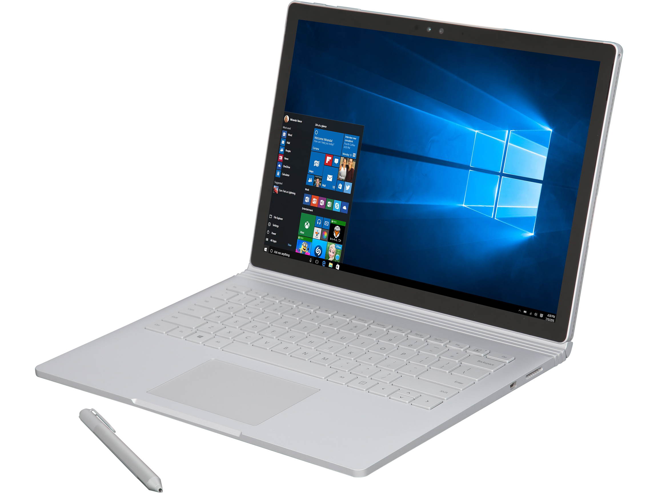 Microsoft Surface Book CR9-00001 2-in-1 Laptop 6th Generation Intel Core i5-6300U 2.4 GHz 13.5" Windows 10 Pro 64-Bit