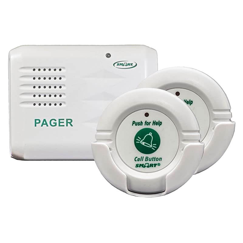 Two Call Buttons Wireless Caregiver Pager