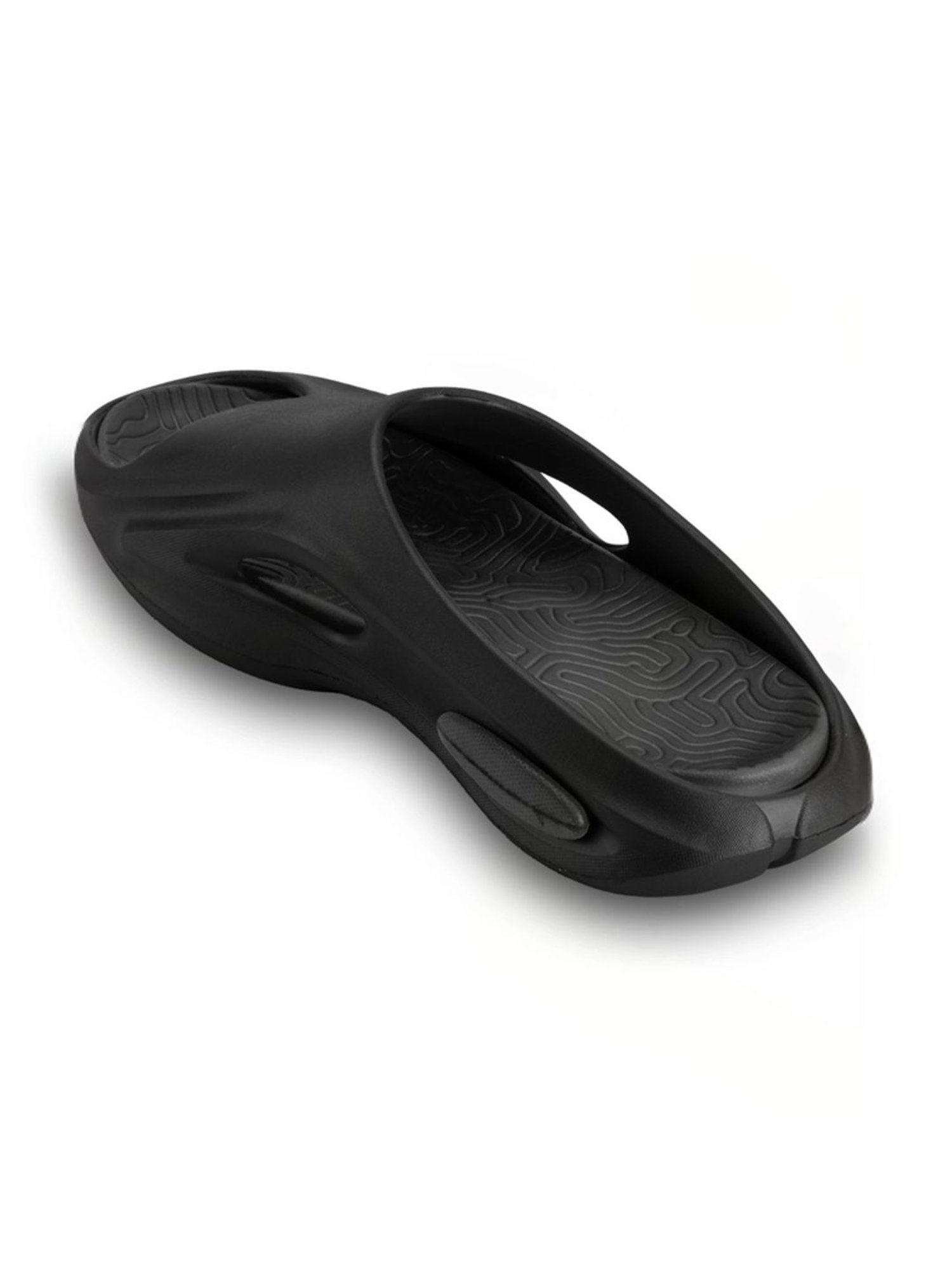 Atom Men's CloudWalk Black Slides