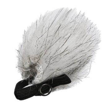 Movo WS10n Universal Furry Outdoor Microphone Windscreen Muff for All Lavalier Microphones Including Movo, Shure, Rode, Sony, Audio-Technica & More! (5 PACK)