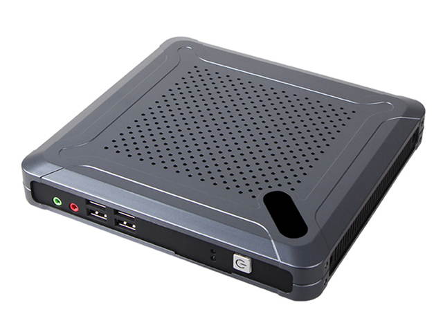 Mini PC,Desktop Computer,Intel Core I7 3537U,with Windows 10 Pro/Linux Ubuntu support,(Black),[HUNSN BH06],[COM/VGA/HDMI/LAN/ 8*USB2.0/ With Cooling fan],(4G RAM/64G SSD/500G HDD)