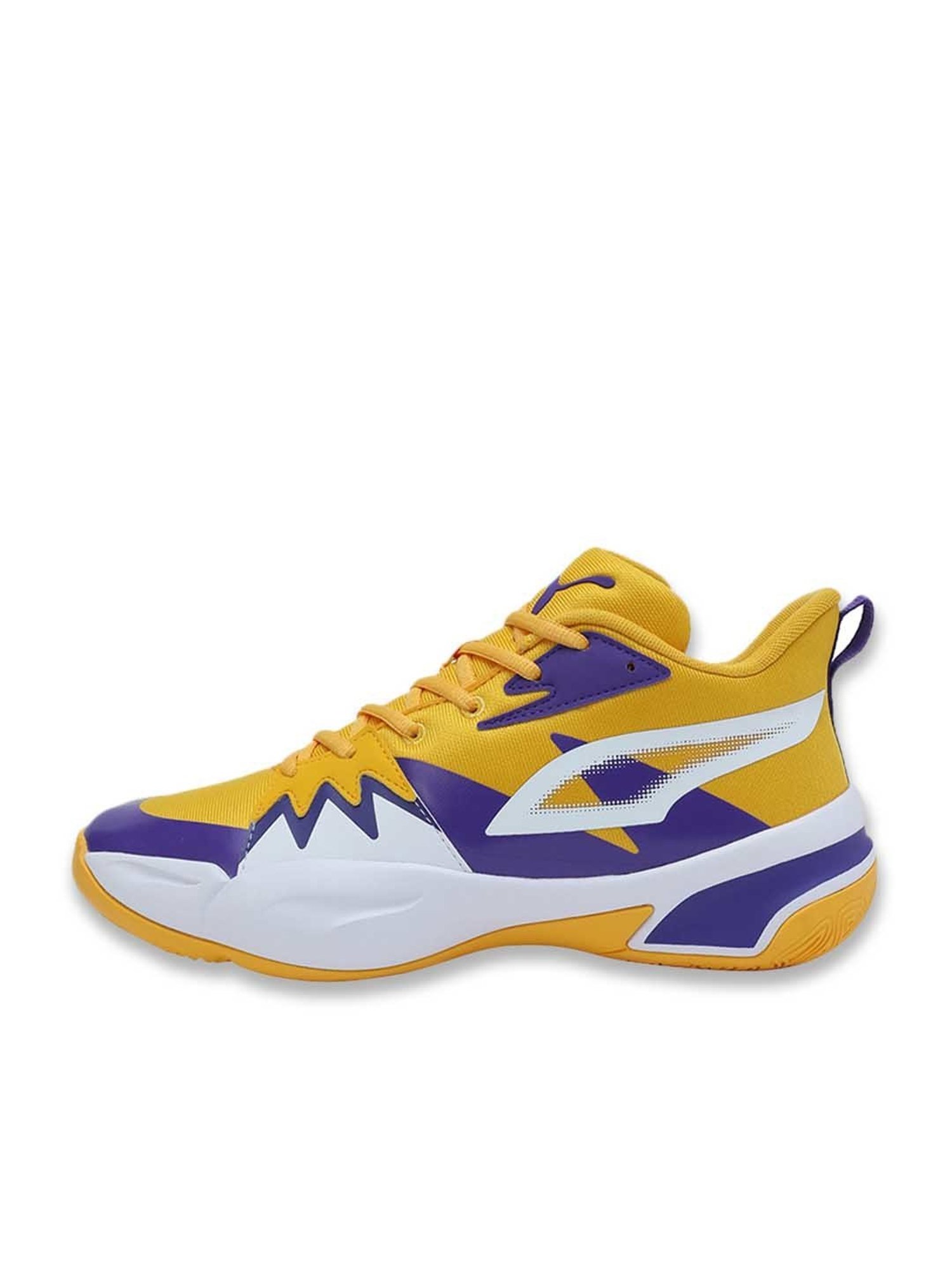 Puma Men's Genetics Yellow Basketball Shoes