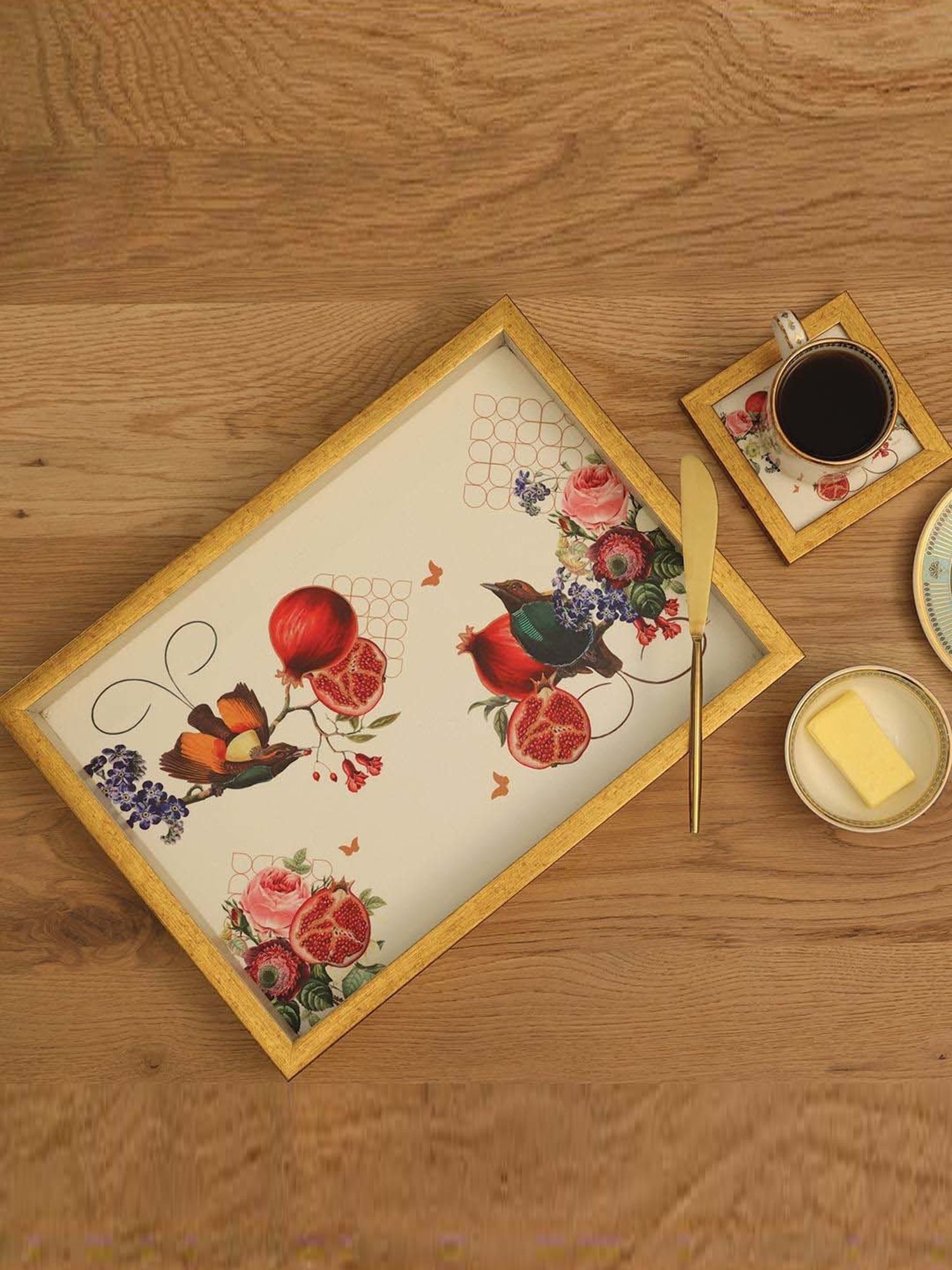 Episode Silver Plated Leaf Dish Tray - Large