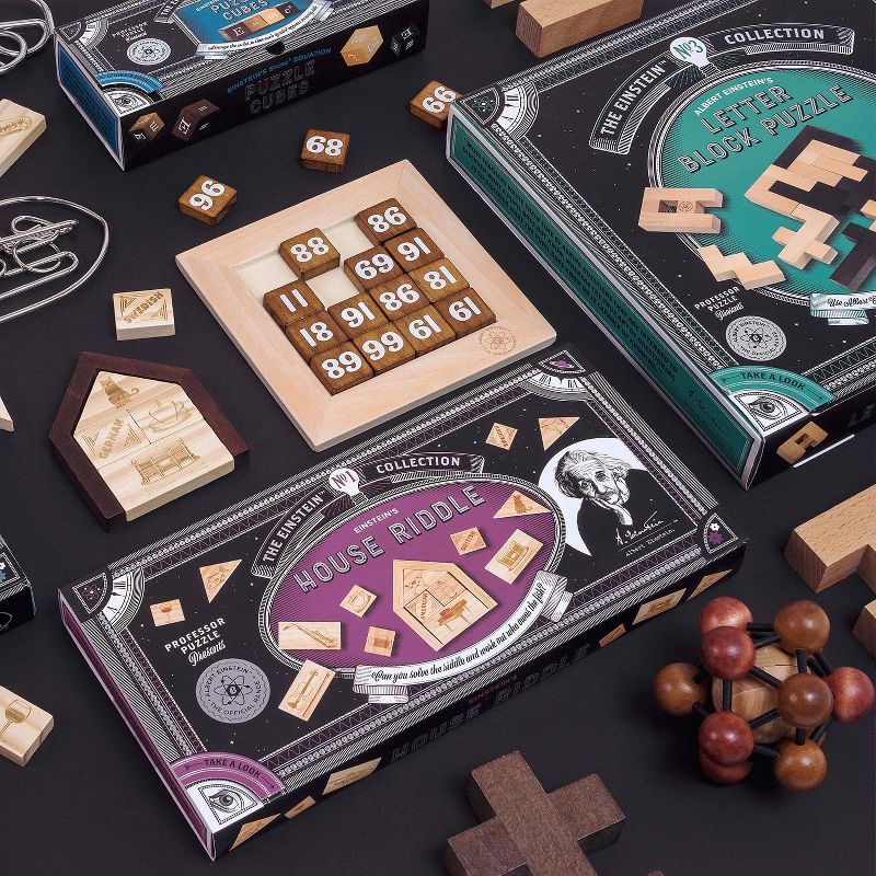 Professor Puzzle USA, Inc. Einsteins Atom 3D Brain Teaser Puzzle