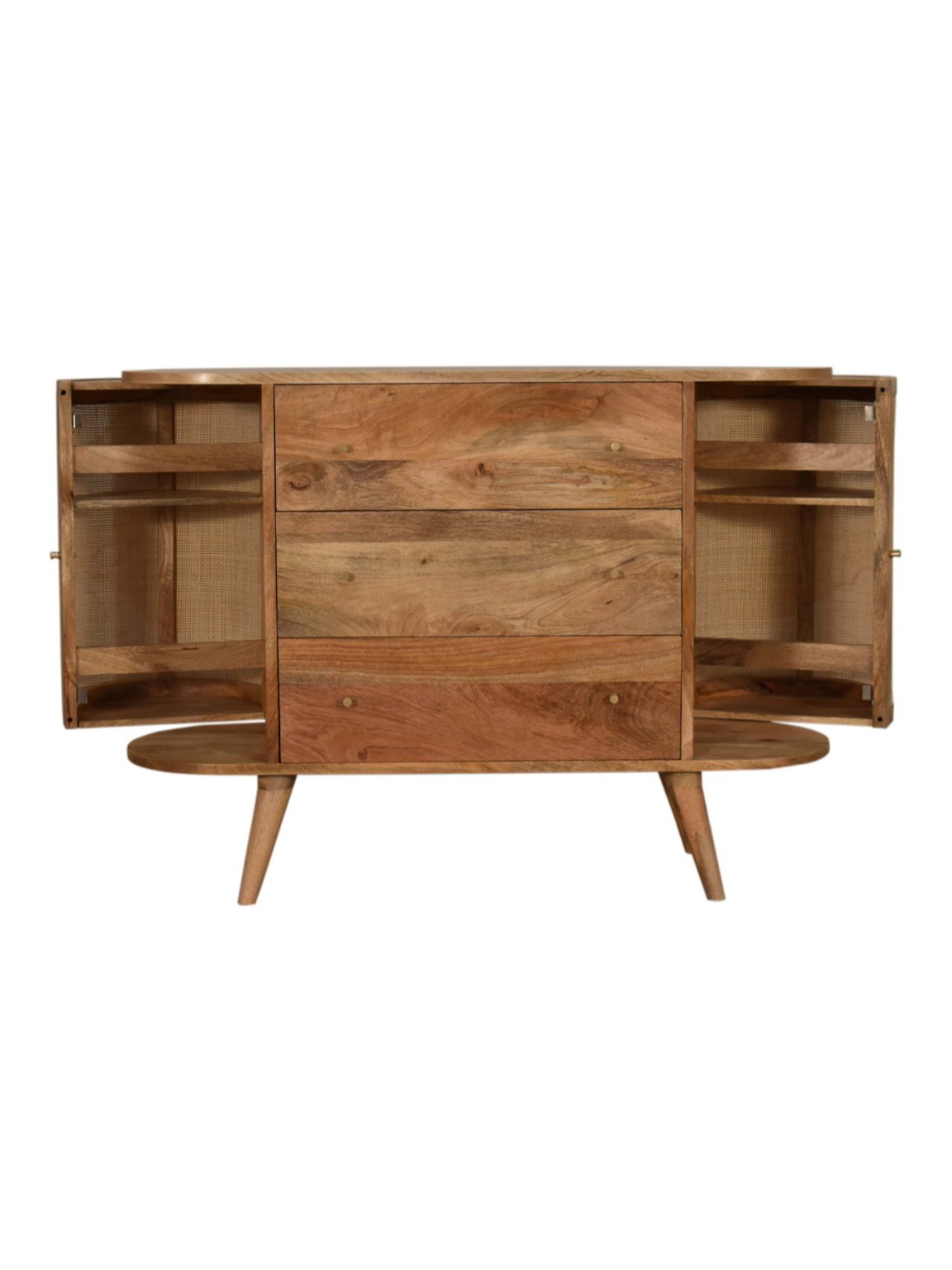 Artisan Furniture Close-knit Sofia Brown Wood Cabinet