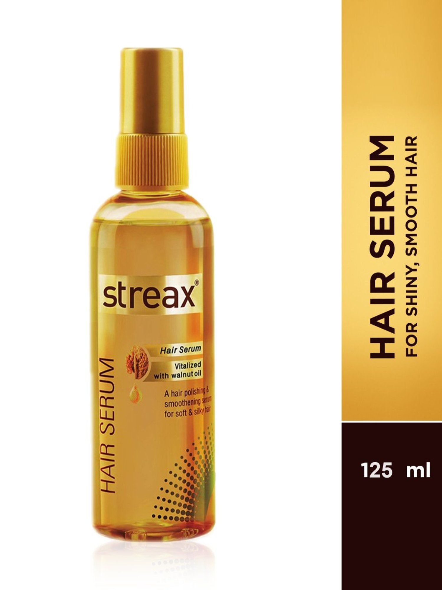 Streax Hair Serum Vitalized with Walnut Oil - 125 ml