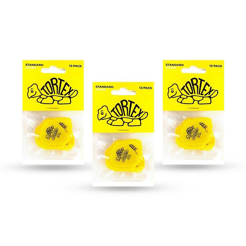 Dunlop Tortex Standard Guitar Picks .73mm 3 Dozen .73 mm Dozen