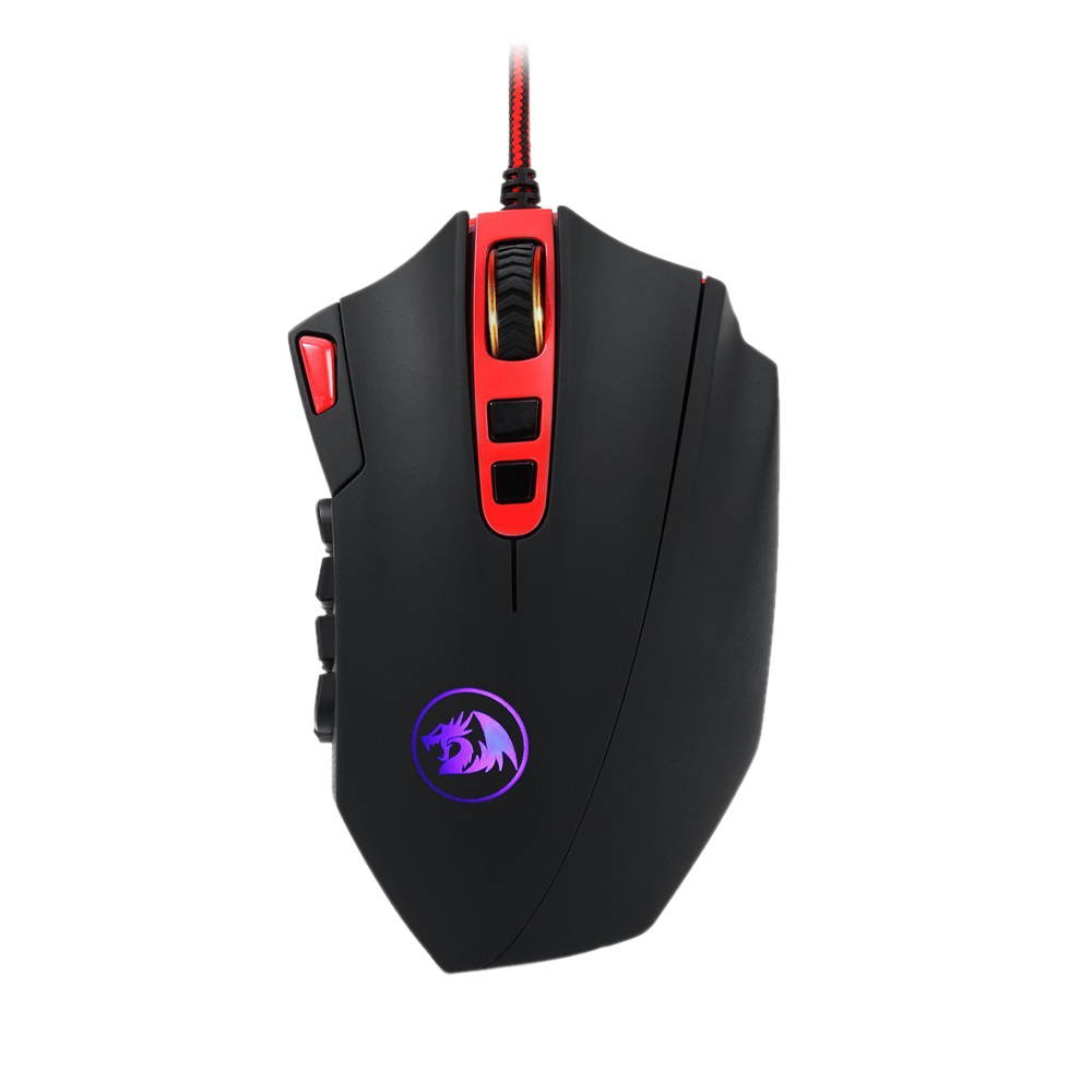 Funtech 16400DPI Professional Adjustable Wired Gaming Mouse 18 Programmable Buttons Gaming Mouse for PC Computer Laptop