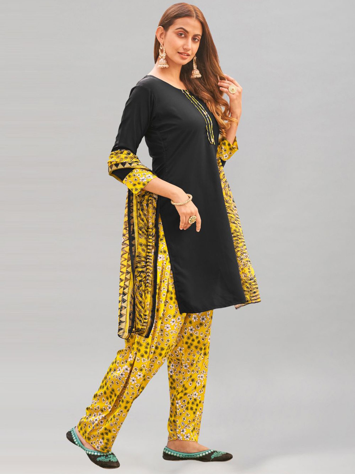 Salwar Studio Red Embroidered Blouse