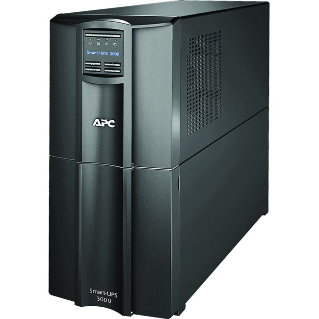 APC by Schneider Electric Smart-UPS 3000VA LCD 120V with SmartConnect - Tower - 3 Hour Recharge - 5.10 Minute Stand-by - 120 V AC Input - 120 V AC, 110 V AC, 127 V AC Output - 8 x NEMA 5-15R, 2 x ...