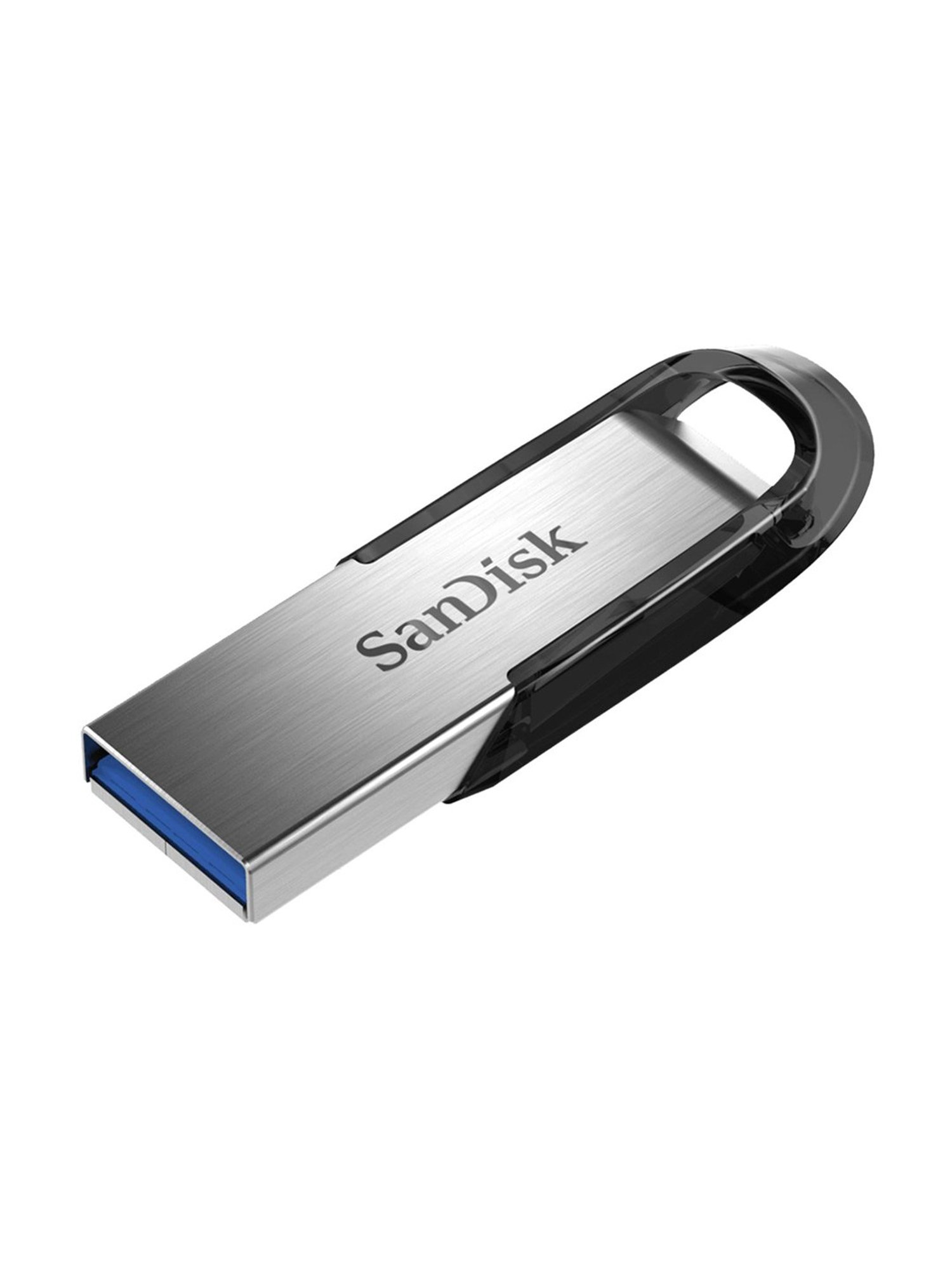 SanDisk Ultra Flair CZ73 64 GB USB 3.0 Flash Drive (Silver)