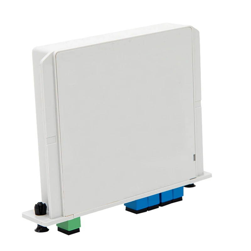 Monoprice OM4 Fiber Optic Cable - 15m (Meter) - LC/UPC-SC/UPC, Multi Mode, Duplex, 50/125 Type, 2.0mm, PVC