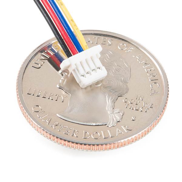 SparkFun Qwiic Cable Kit Hook Up I2C Qwiic Development Boards in No Time No Soldering Required Includes 10 Cables Different Lengths & Styles Breadboardable Polarized 4-pin JST Connector Daisy Chain-ab