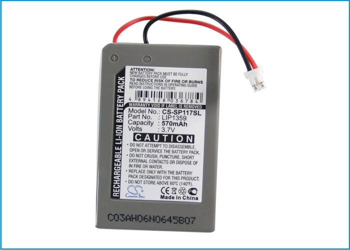 Battery for Sony LIP1359 CECHZC2A CECHZC2E PS3 Dualshock 3 Wireless Controller