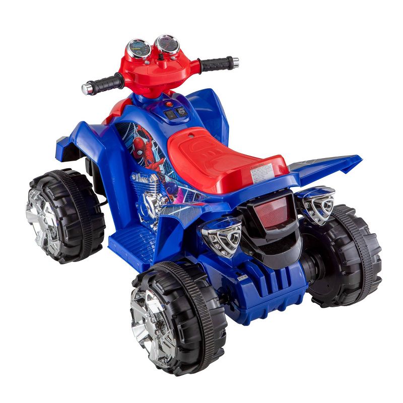 Kid Trax 6V Marvel Spider-Man ATV Powered Ride-On - Red/Blue