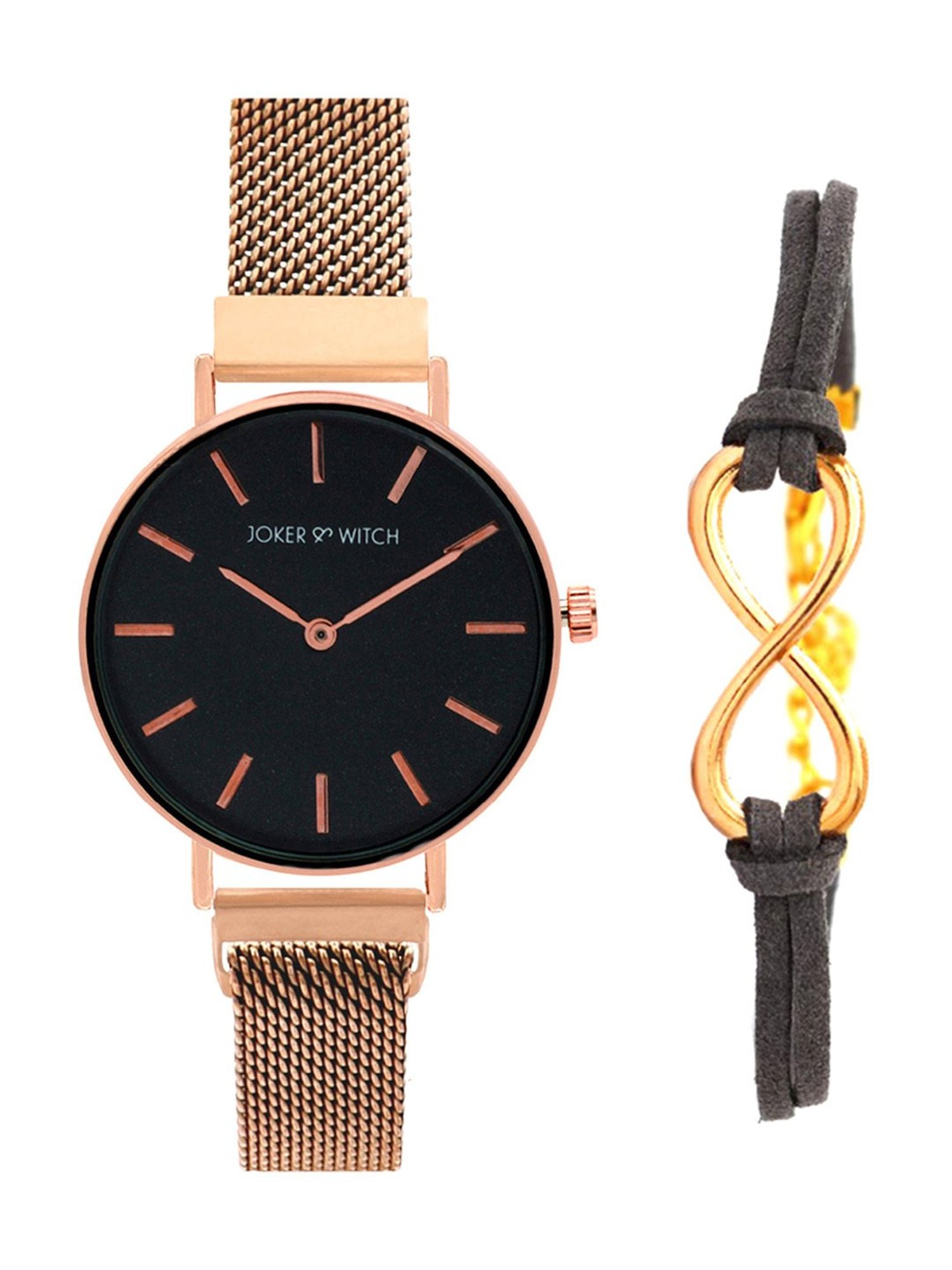 Joker & WItch JWBS557 Analog Watch with Bracelet Gift Set for Women