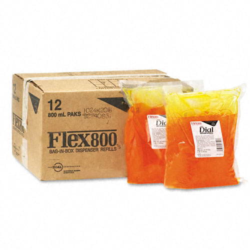 DIAL PROFESSIONAL 97501 Liquid Gold Soap Refill, Fragranced Liquid, Dispenser, 800mL Bag