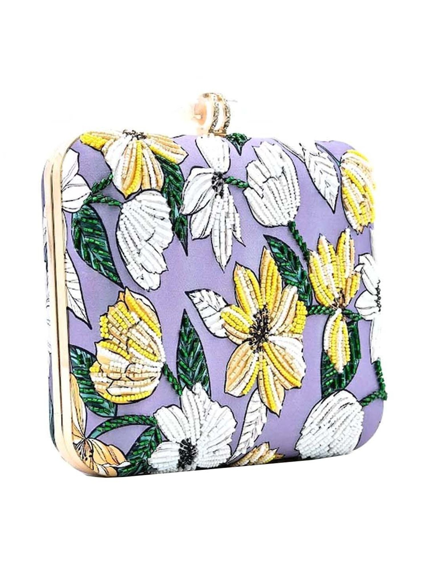 Sugarcrush Multicolor Embellished Clutch