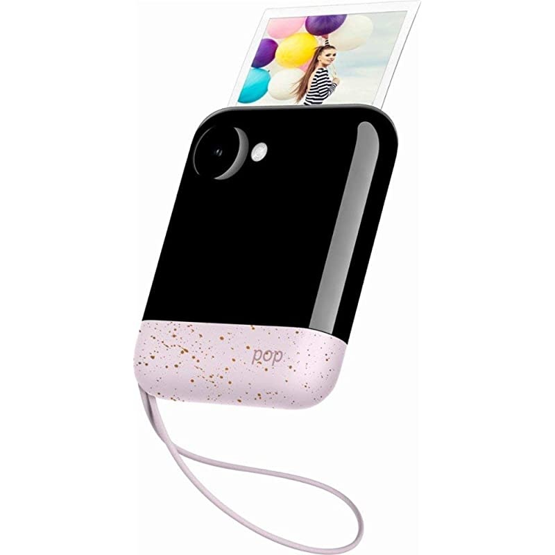 Pop 20 2 in 1 Wireless Portable Instant 3x4 Photo Printer Digital 20MP Camera with Touchscreen Display Builtin WiFi 1080p HD Video Speckled Pink