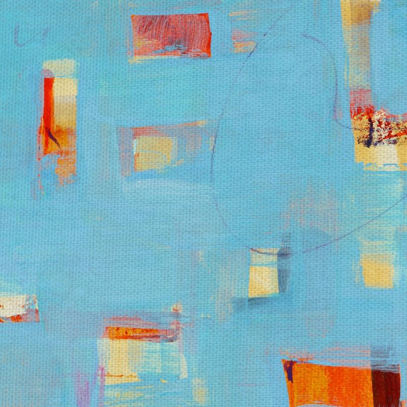 24" x 24" Frosted Window 2 by Akiko Hiromoto Art on Canvas - Fine Art Canvas