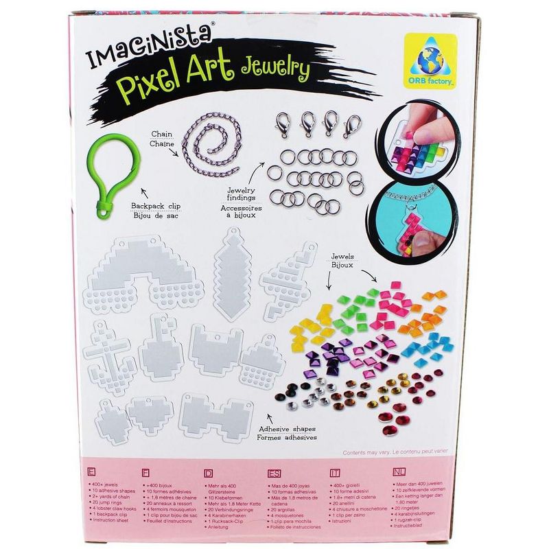 Nerd Block Imaginista Pixel Art Jewelry
