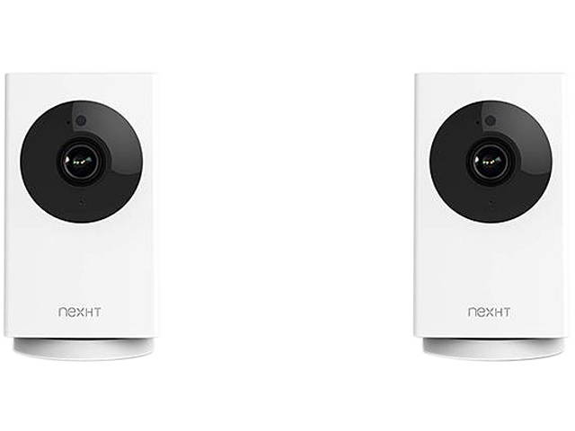 Inland NexHT 2 Pack Smart Wireless 1080p Security Cam 360/Night Vision Two Way Audio/Cloud Storage/Auto Track