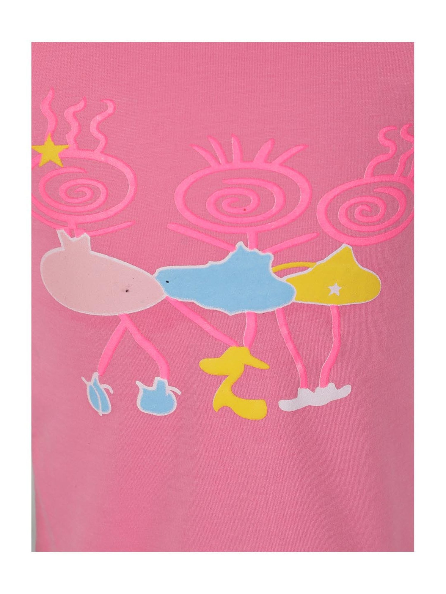 Passion Petals Kids Pink Cotton Printed Top