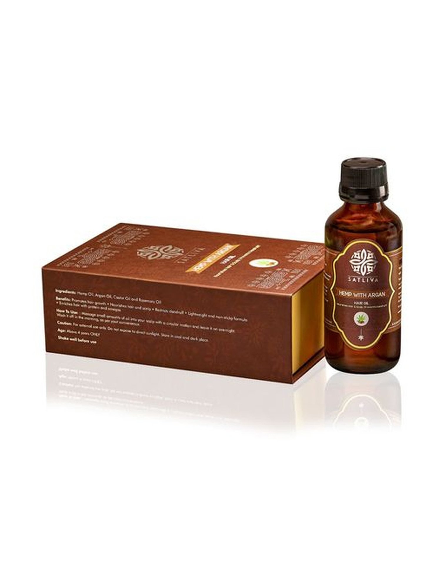 Satliva Hemp with Argan Hair Oil - 100 ml
