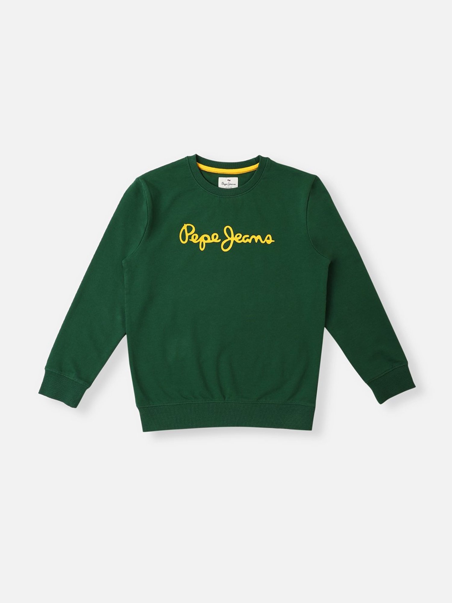 Pepe Jeans Kids Green Graphic Print Sweatshirt